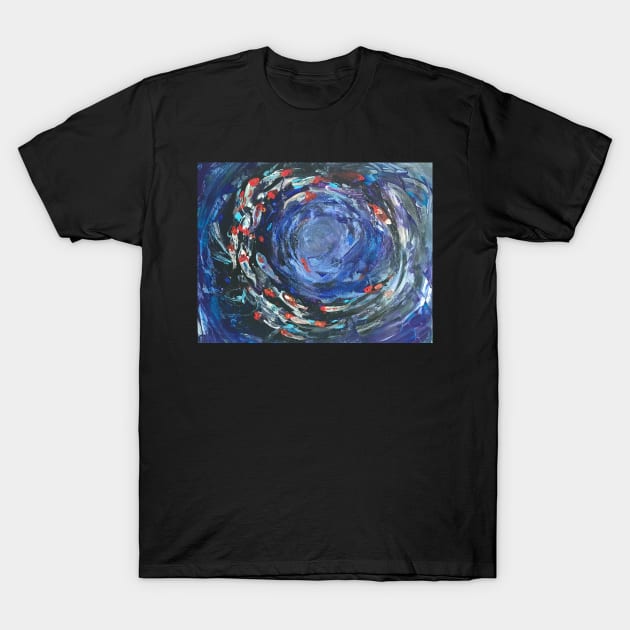 Koi Pond T-Shirt by Juliejart